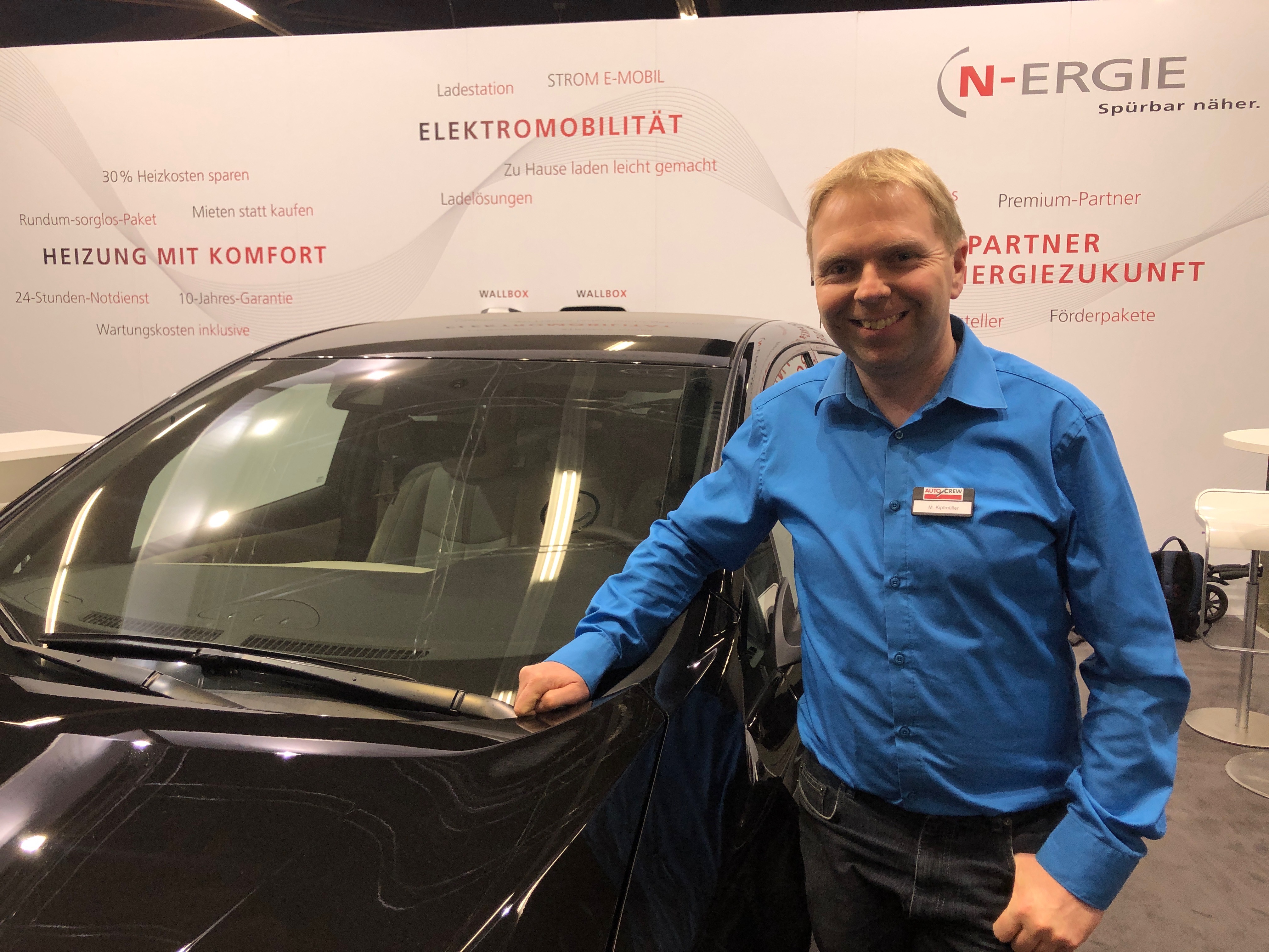 Martin Kipfmüller auf der Freizeit-Messe