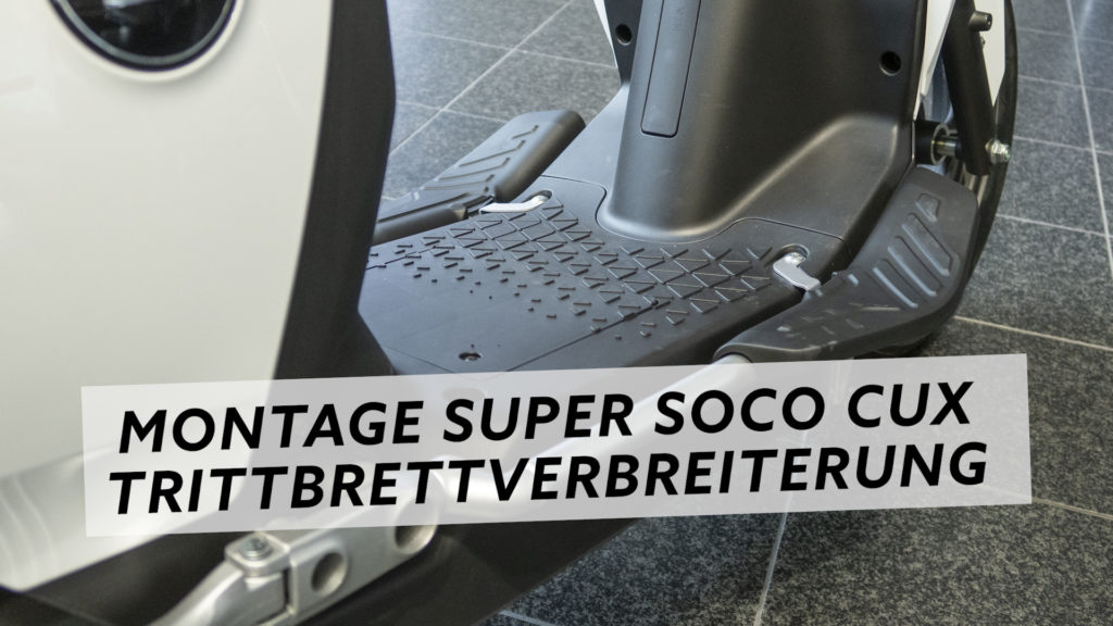 Montage der Trittbrettverbreiterung